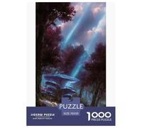 Mushroom Puzzle Game 70x50cm/1000pcs, - Stress-relief And Educational, Creative Home Decoration, Great Gift for Teenagers