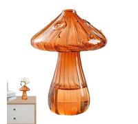 Mushroom Shaped Flower Vase, Mushroom Vase, Unique Small Bud Vase, Cute Mushroom Planter, Aesthetic, Unique Bud, Small Vase, Garden Accessories for Desk, Flower Shelf Display