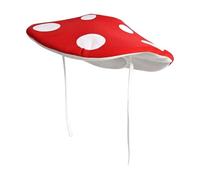 Mushroom Shaped Hat - Plush, Mushroom Costume Party Hat With A Brim, Breathable | Novelty Costume Cap Accessory For Women Men Teens Carnival Birthday Masquerade Festival Decor Role Play