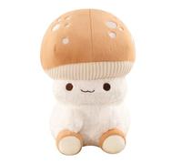 Mushroom Shaped Plush Toy - Mushroom Shape | Stuffed Mushrooms, Function Comfort, Joy For Users Of All Ages Measuring 137 Inches, The Cuddly Doll Is Made With M