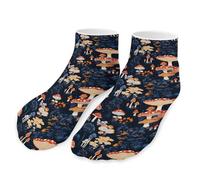 Mushroom Socks Low Cut Athletic Socks Ankle Crew Socks for Men Women