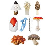 Mushroom Soft Rubber Charm Top Picks Blind Box - Beautiful, Lightweight Charms - Blind Box Includes 1 of 8 Collectable Figurines - Authentic Japanese Design - Made from Durable Plastic