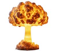 Mushroom Table Lamp,Mushroom Cloud Lamp Ornament | 3D Printed Aesthetic Nightlight for Bedroom Dorm Apartment Living Room Nursery- Room Shelves Desk Bedside
