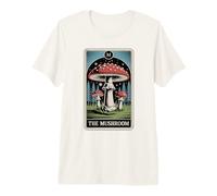Mushroom Tarot Card Fly Agaric Amanita Muscaria Mushroom Premium T-Shirt