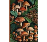 Mushroom-Themed Journal - Simple and Elegant Notebook with Nature-Inspired Cover: Perfect for Writing, Sketching, and Organizing - Blank Pages for Creativity and Reflection