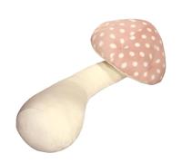 Mushroom Throw Pillow, Plush Decorative Cushion, Ultra Soft Stuffed Doll Design, 70cm Large Size Fuzzy Texture, Soft And Skin-Friendly, Made Of Short Plush Pp Cotton Material, 27.56in