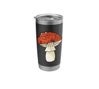 Mushroom Toad Cute Forest Creature Pun Art | Funny Woodland Stainless Steel Insulated Tumbler