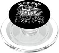 Mushroom Treasures Of The Earth That Inspire PopSockets PopGrip for MagSafe