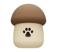 Mushroom Treat Dispensing Dog Cat Toy, Food Grade Silicone Interactive Puzzle Feeder, Bite Resistant Slow Eating for Small Medium Dogs and Cats
