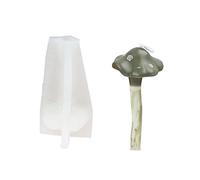 Mushroom UV Crystal Epoxy Resin Mold Plaster Silicone Wax Soaps Home Decorations Casting Tool Resin Molds Silicone Large Letters