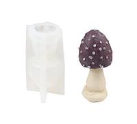 Mushroom UV Crystal Epoxy Resin Mold Plaster Silicone Wax Soaps Home Decorations Casting Tool Resin Molds Silicone Large Letters