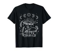 Mushroom Whisperer Goblincore Dark Academia Cottagecore T-Shirt