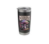 Mushroom Whisperer Mycologist Morel Hunter Foraging Stainless Steel Insulated Tumbler