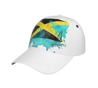 Mushroom068 Bahamas Flag Hat Bahamian Flag Baseball Cap for Men Women Adjustable Snapback Hats Bahamian Flag Trucker Hat