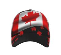 Mushroom068 Canada Cap Canadians Baseball Cap Flag Sun Hats Adjustable Cap Canada Flag Hat Trucker Hat Cap for Women Men
