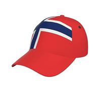 Mushroom068 Cute Norway Flag Baseball Cap for Men Women Norwegian Trucker Hat Adjustable Snapback Baseball Hat