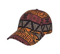 Mushroom068 Retro African Baseball Hat African Tribal AdjustableHat Hat for Women Men Black