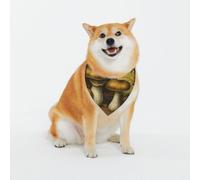 Mushrooms and Fallen Leaves Dog Bandanas-Washable Dog Kerchief for Small to Large Pet Scarf for Girl Or Boy, Pet Accessories