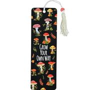 Mushrooms Beaded Bookmark