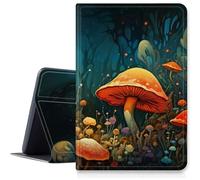 Mushrooms Case for iPad 10th Gen 10.9 inch 2022 Release (Model Number: A2696 A2757 A2777), Shockproof PU Leather Folding Stand Case with Auto Sleep/Wake for ipad 10th 2022