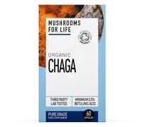 Mushrooms For Life Organic Chaga - 60 Capsules