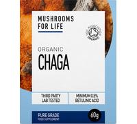 Mushrooms For Life Organic Chaga Powder 60g