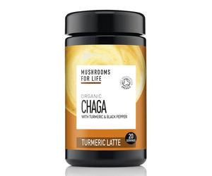 Mushrooms For Life Organic Chaga Turmeric Latte - 120g