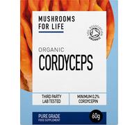 Mushrooms For Life Organic Cordyceps 60g Powder