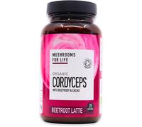 Mushrooms For Life Organic Cordyceps Beetroot Latte 130g