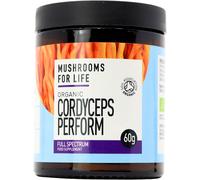 Mushrooms For Life Organic Cordyceps Perform Full Spectrum Powder 60g