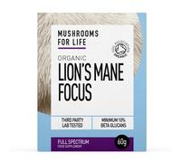 Mushrooms For Life Organic Lion's Mane Focus - 60g Powder