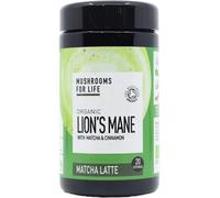 Mushrooms For Life Organic Lions Mane Matcha Latte - 110g Powder