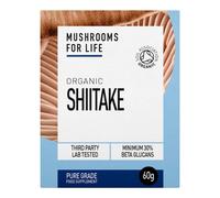 Mushrooms For Life Organic Shiitake Pure Grade Extract - 60g Powder
