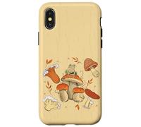 Mushrooms growing Mushroom picker growers Mushroom Case for iPhone X/XS