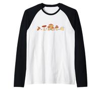 Mushrooms Growing Mushroom Picker Growers Mushroom Raglan Baseball Tee