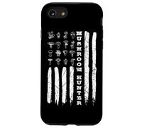 Mushrooms Hunter American Flag Mushroom Collector Case for iPhone SE (2020) / 7/8