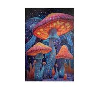 Mushrooms Jigsaw Puzzles for Adults 500 Pieces Educational Toys Challenging Game 500 Piece Puzzles for Adults for The Whole for Women Gifts for Men