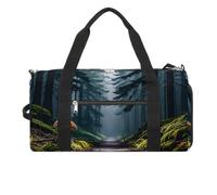 Mushrooms on The Dark Gym Bag for Men Women, Waterproof Gym Tote Bags, Large Duffel Bag for Travel Workout