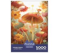 Mushrooms Puzzles 1000 Piece Challenge Toy Adults And over 12 Years Old Dreamy Puzzle Game Family Fun Jigsaws Puzzles Home Decoration Gift 70x50cm/1000pcs