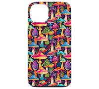 Mushrooms Trippy Psychedelic Pattern Colourful Case for iPhone 13
