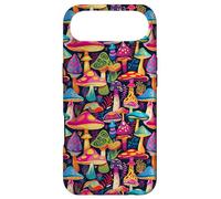 Mushrooms Trippy Psychedelic Pattern Colourful Case for iPhone Air
