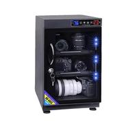 Mushuo Camera Dry Cabinet Digital Electronic Dehumidifier Electronic Dry Cabinet Box for Camera Lens and Electronic Equipment Storage Noiseless Temperature Humidity LED Smart Dual Screen (40L)