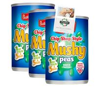 Mushy Peas Bundle for Batchelors Chip Shop Mushy Peas 300g 3 Pack + Brightdale Kitchen Booklet