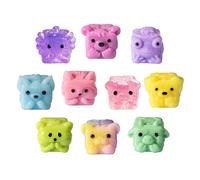 MushyKinz Mini Mystery Mushies 3 Pack, Sticky Stretchy Taba Squishies- Styles May Vary