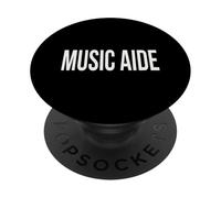 Music Aide Appreciation Day And Week For Work Thank You PopSockets Adhesive PopGrip