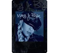 Music Albums Mary J Blige My Life Metal Tin Sign 8" X 12" Wall Decor