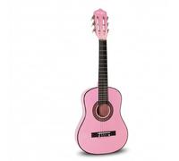 Music Alley MA-51 30 Inch Junior Classical Guitar for Kids, Pink | Nylon string acoustic beginner guitar for children with carry case & online lessons for school & home practice