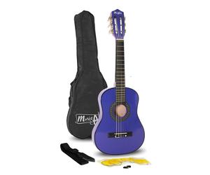 Music Alley MA-51 30" Junior Nylon String Guitar for kids - Blue