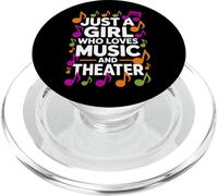 Music And Theater Girl Musical Theater Lover Playwrights PopSockets PopGrip for MagSafe
