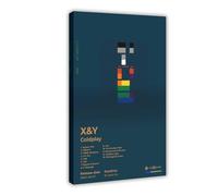 Music Art Poster Popular Rock Coldplay Band Album X And Y Cover Tracklist Fans Gift Canvas Poster Bedroom Decor Landscape Office Room Decor Gift 20x30inch(50x75cm)